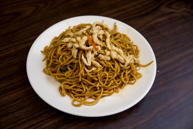 n02. chicken lo mein 鸡捞面